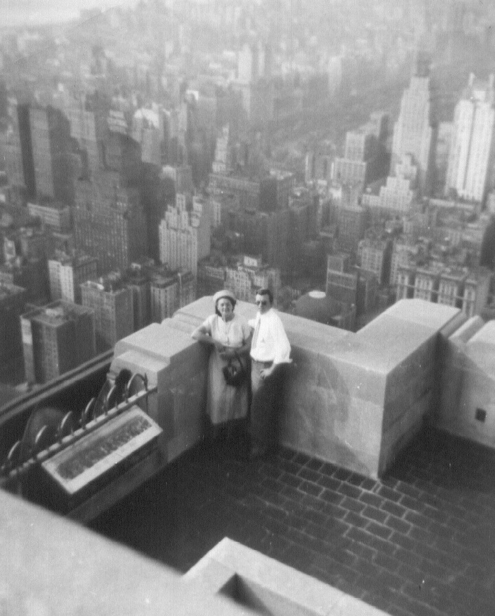 Margarett Wagner and her son Dick Wagner, guess where?